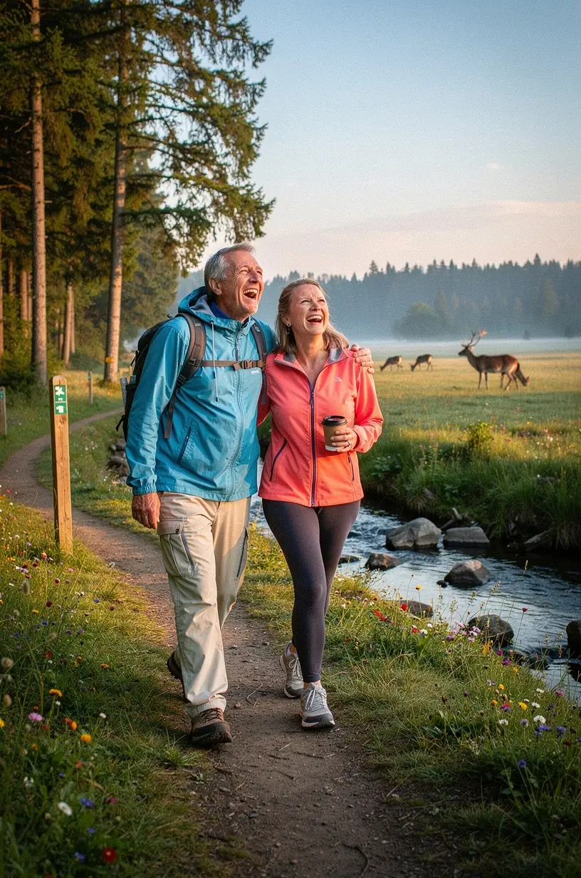 Urban park promoting wellness through outdoor activities.