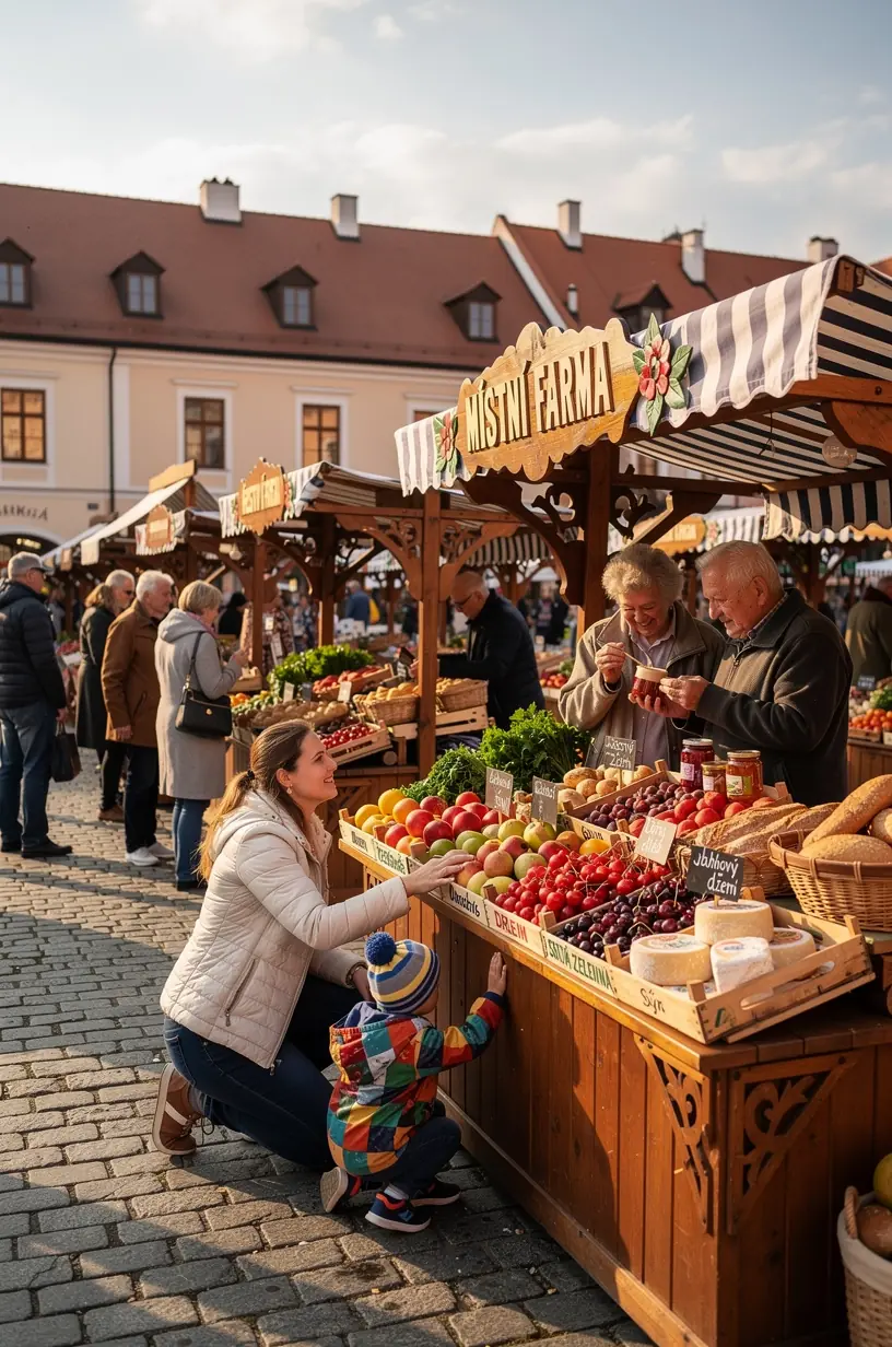 Scenic cycling routes in the Czech Republic.